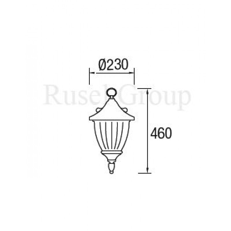 Уличный светильник Leds C4 GALATEA 00-9151-18-E7