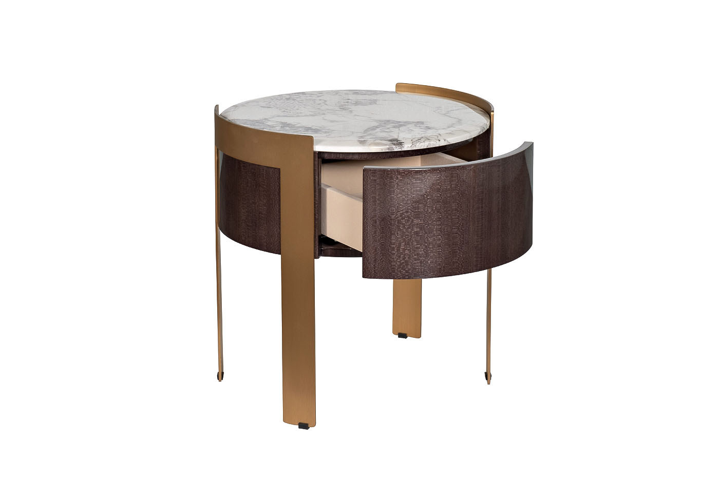 Тумбочка Sevilla круглая Garda Decor 58DB-NS20001