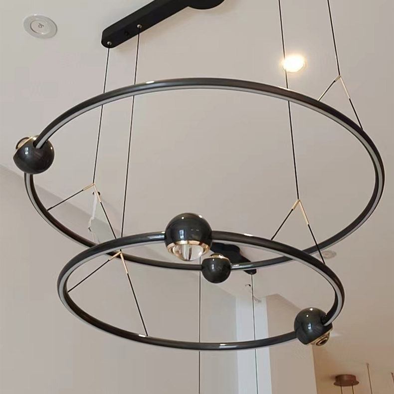 Подвесная люстра OCTAVIUS D58+80 by ImperiumLoft