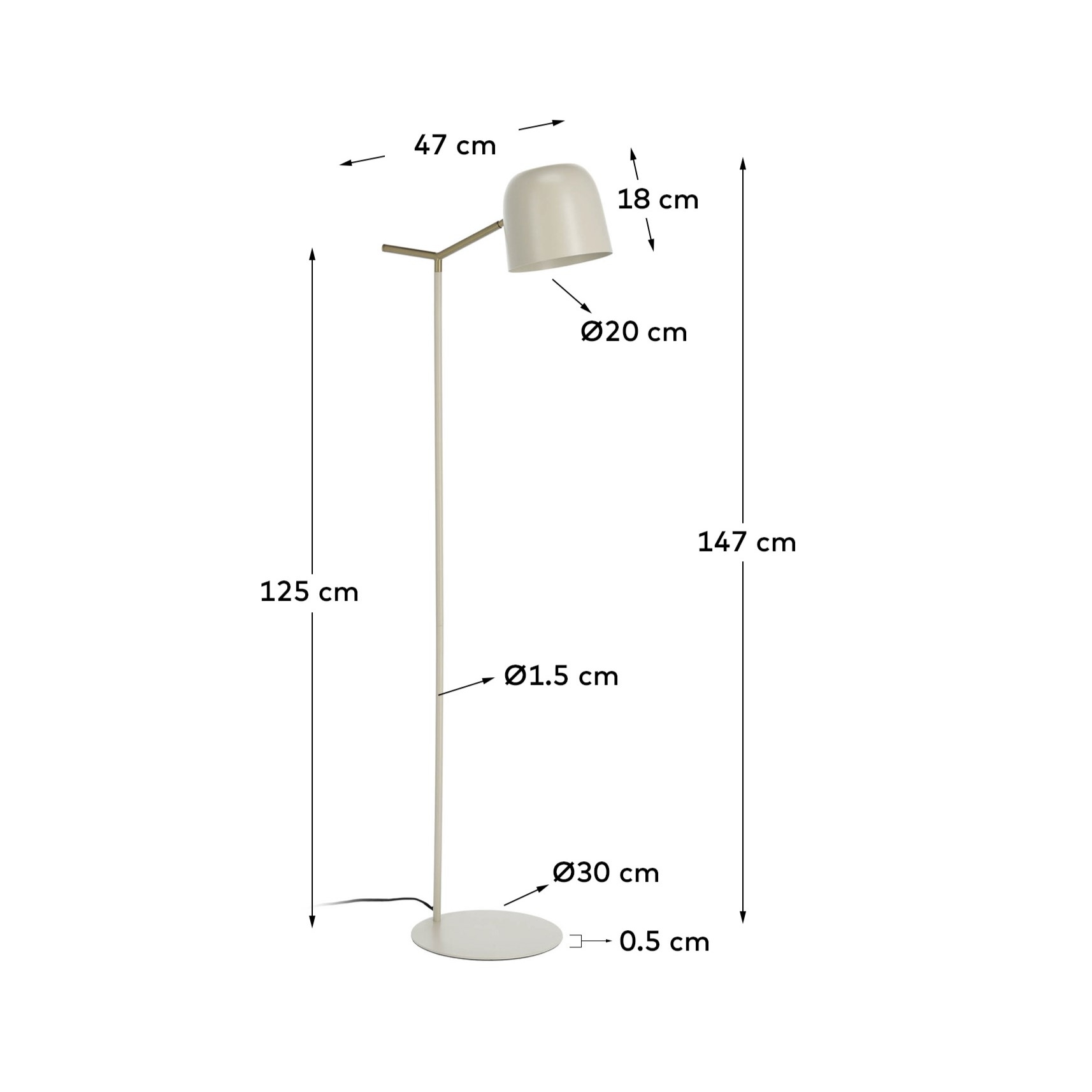 Торшер Alish La Forma (ex Julia Grup)