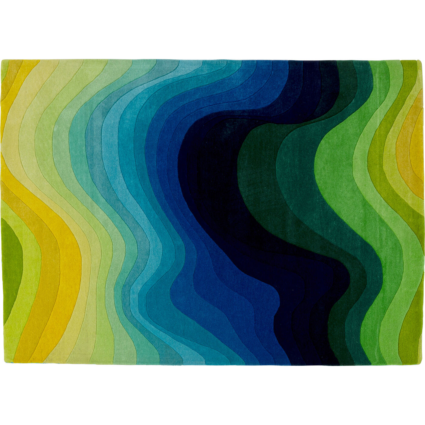 Ковер  KARE x Karim Rashid Aura Rainbow 170x240cm KARE 57765