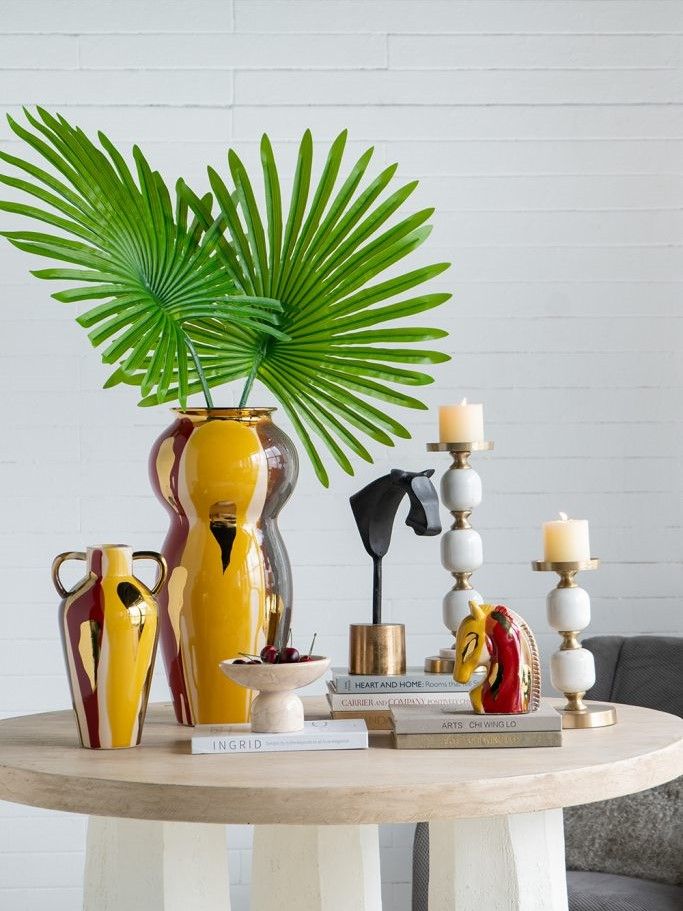 Ваза акцентная Glasar A61209