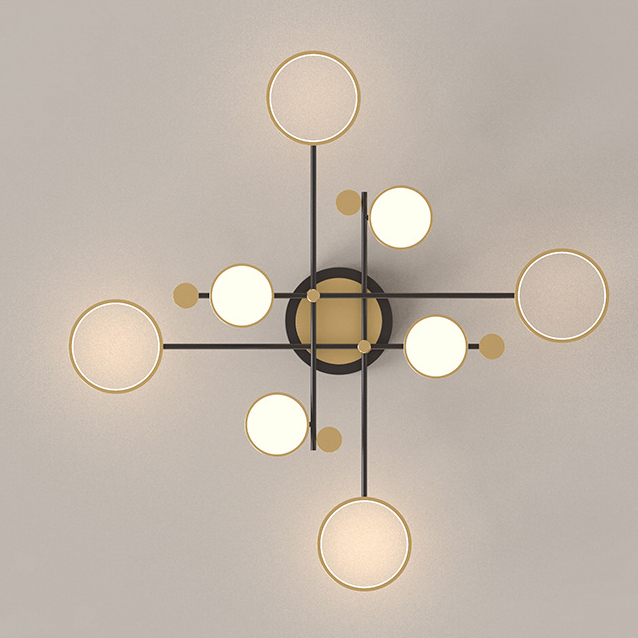 Потолочная люстра MARSA L8 Gold by ImperiumLoft