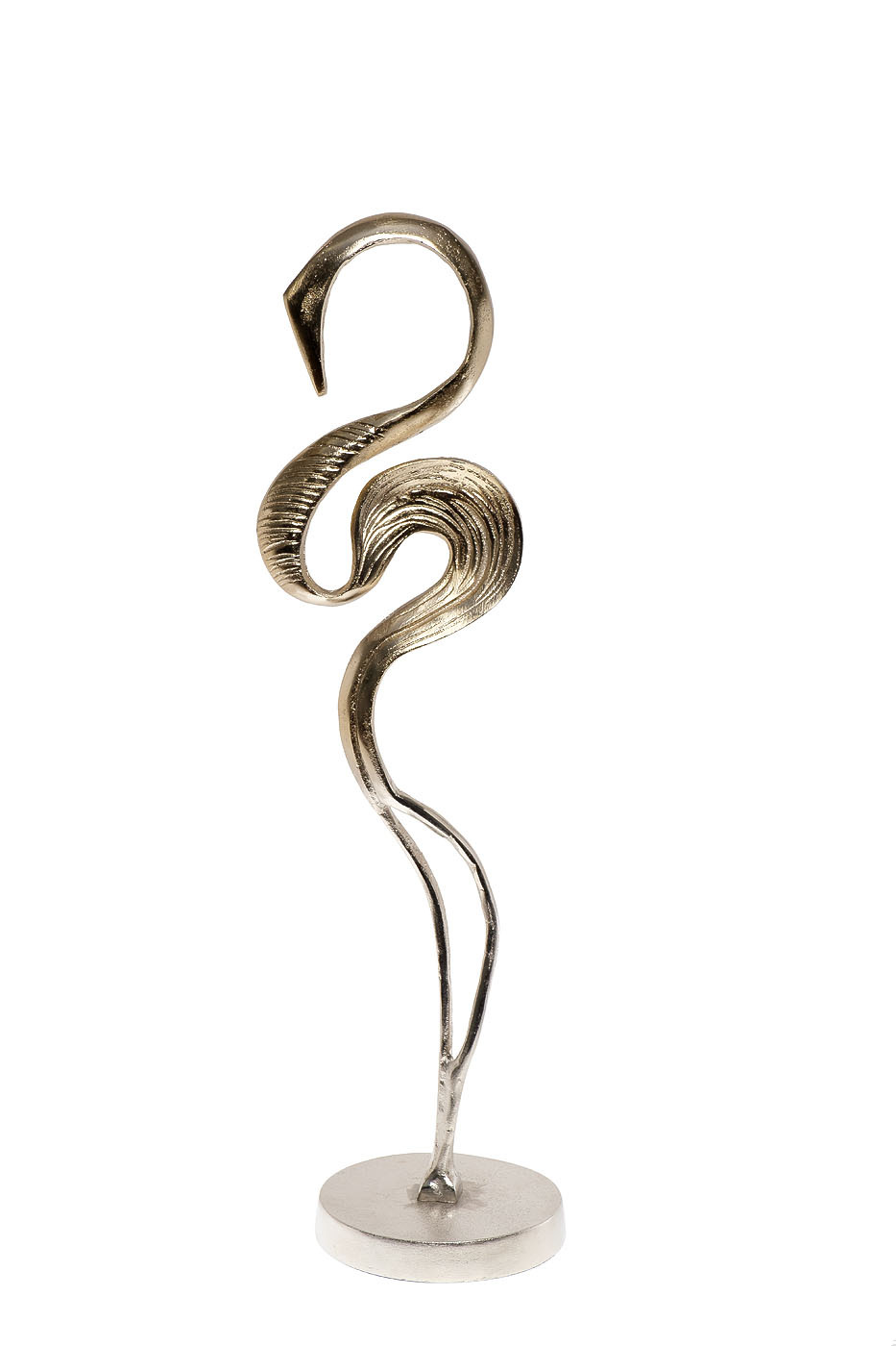 Статуэтка Лебедь цвет шампань Garda Decor 71PN-2105CH