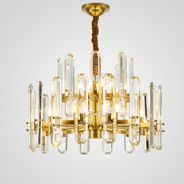 Люстра RH BONNINGTON Chandelier brass D660 by ImperiumLoft
