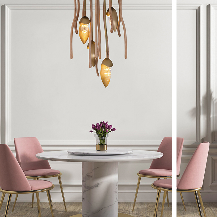 Потолочный светильник TUSKET MORE L5 Dark brown by ImperiumLoft
