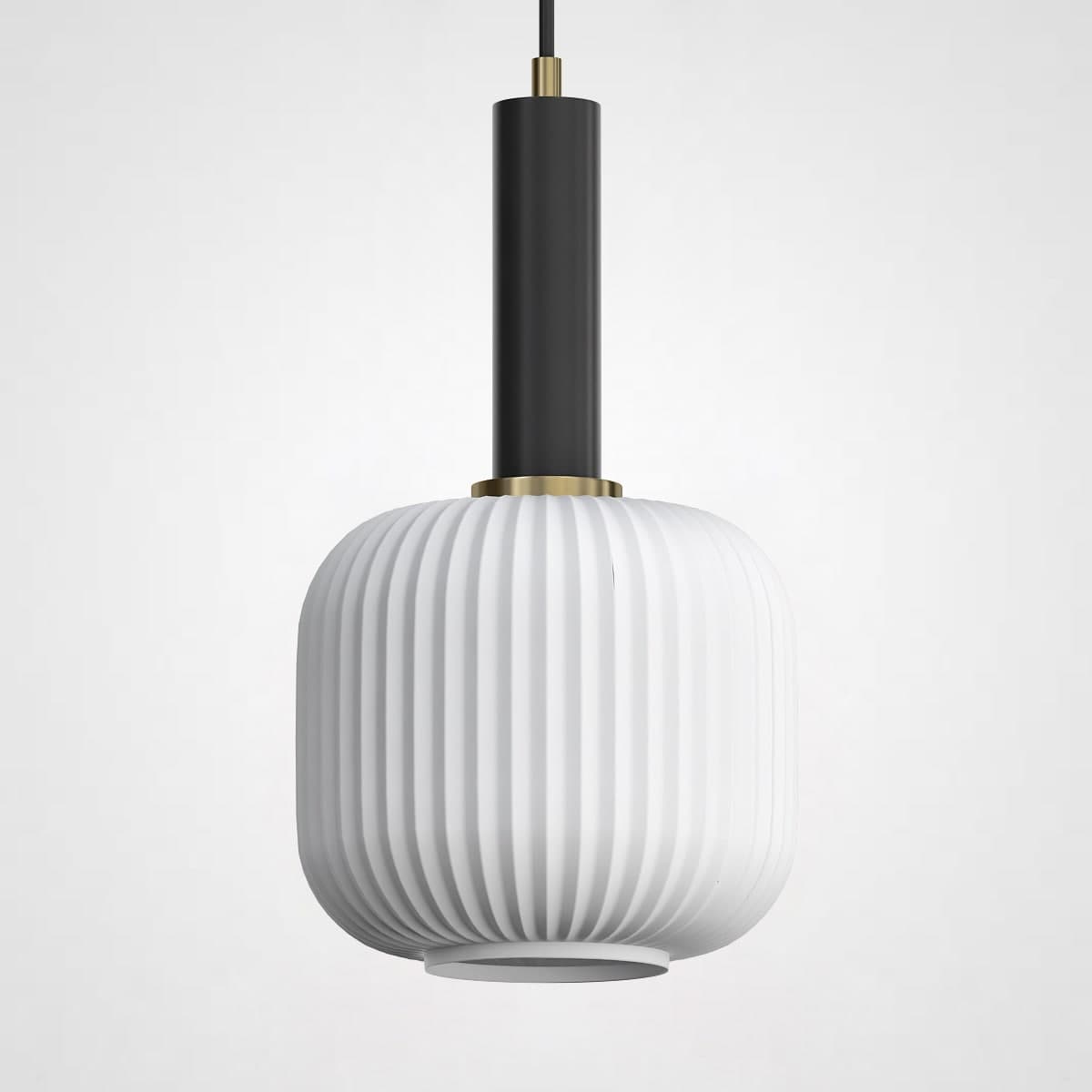 Подвесной светильник Ferm Living chinese lantern B Black / White by ImperiumLoft