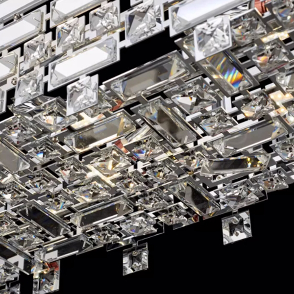 Реечный, рядный светильник MILLARD L150 Chrome by ImperiumLoft