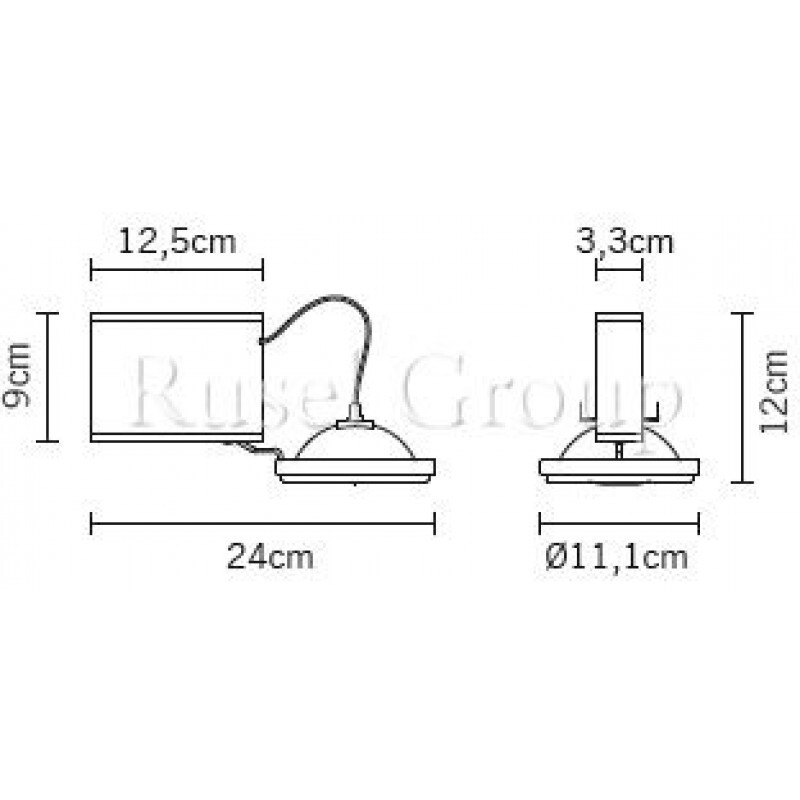 Настенно-потолочный светильник Fabbian Orbis D70 G01 15 Настенно-потолочный светильник Fabbian Orbis D70 G01 15