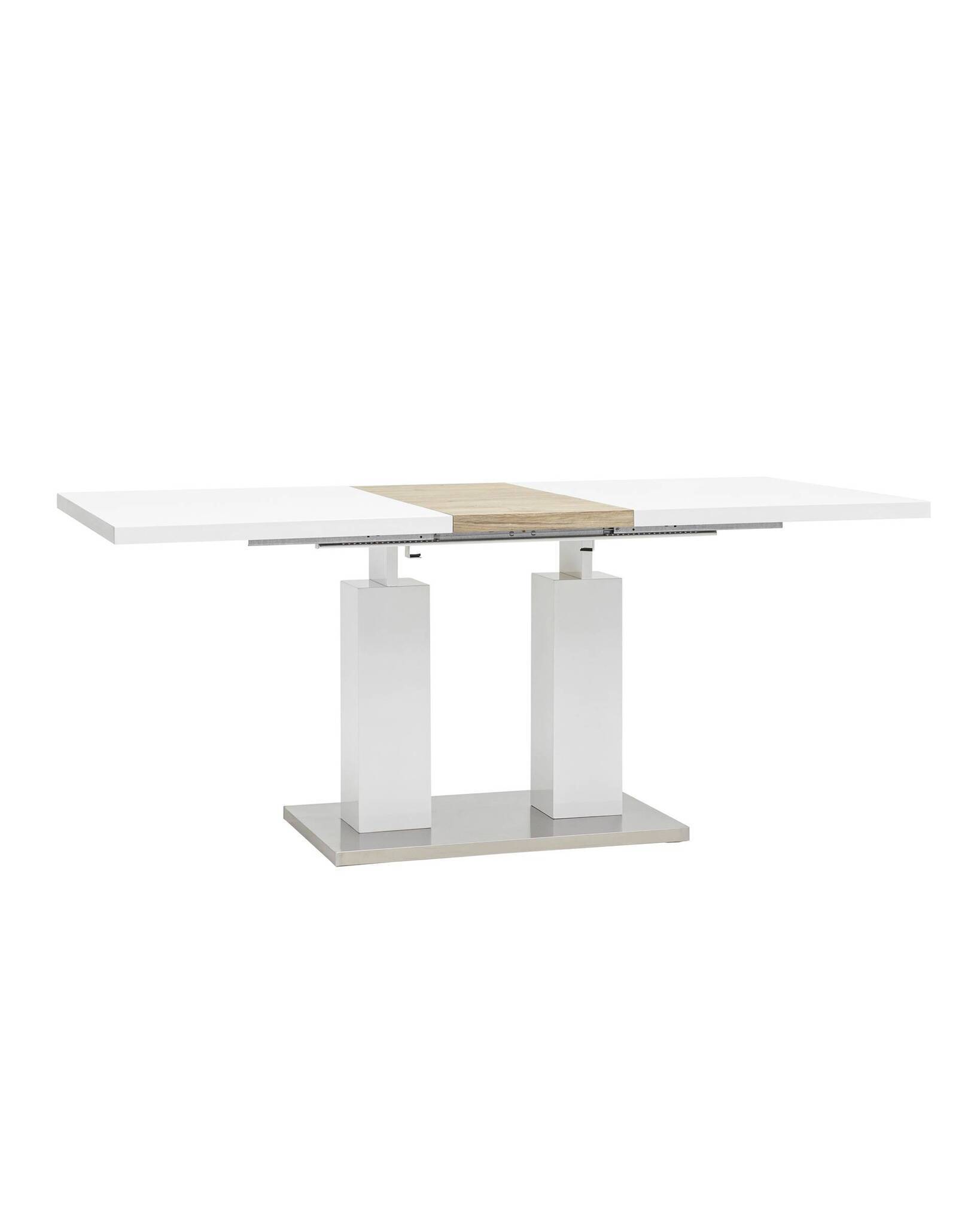 Стол обеденный Сиэтл раскладной 140-180*90 глянцевый белый Stool Group