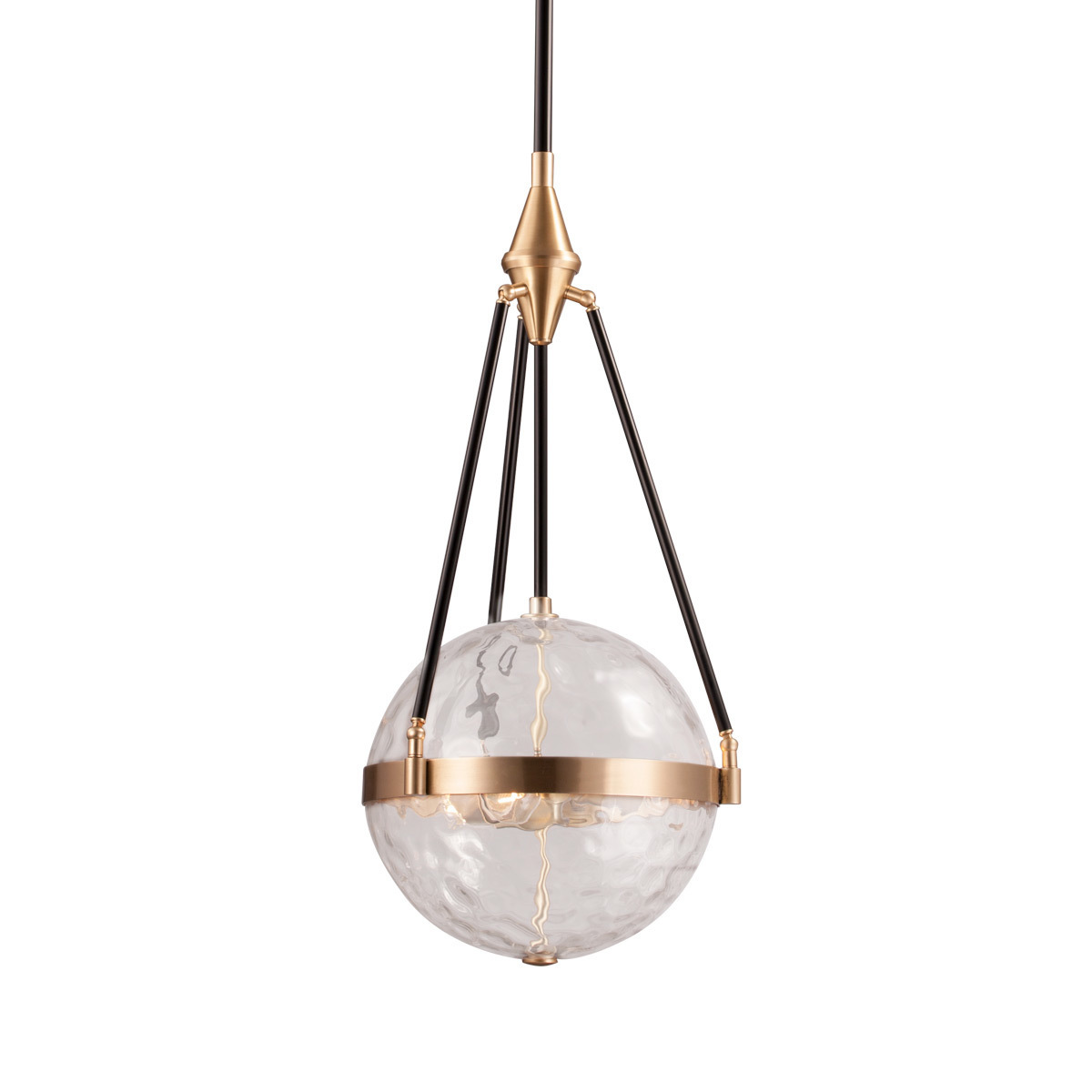 Подвесной светильник Delight Collection MD8571-3A brass/black