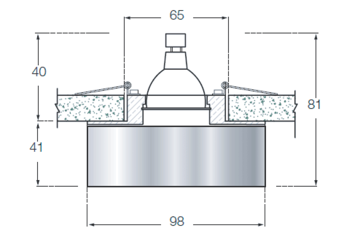 Встраиваемый светильник Donolux DL012Y