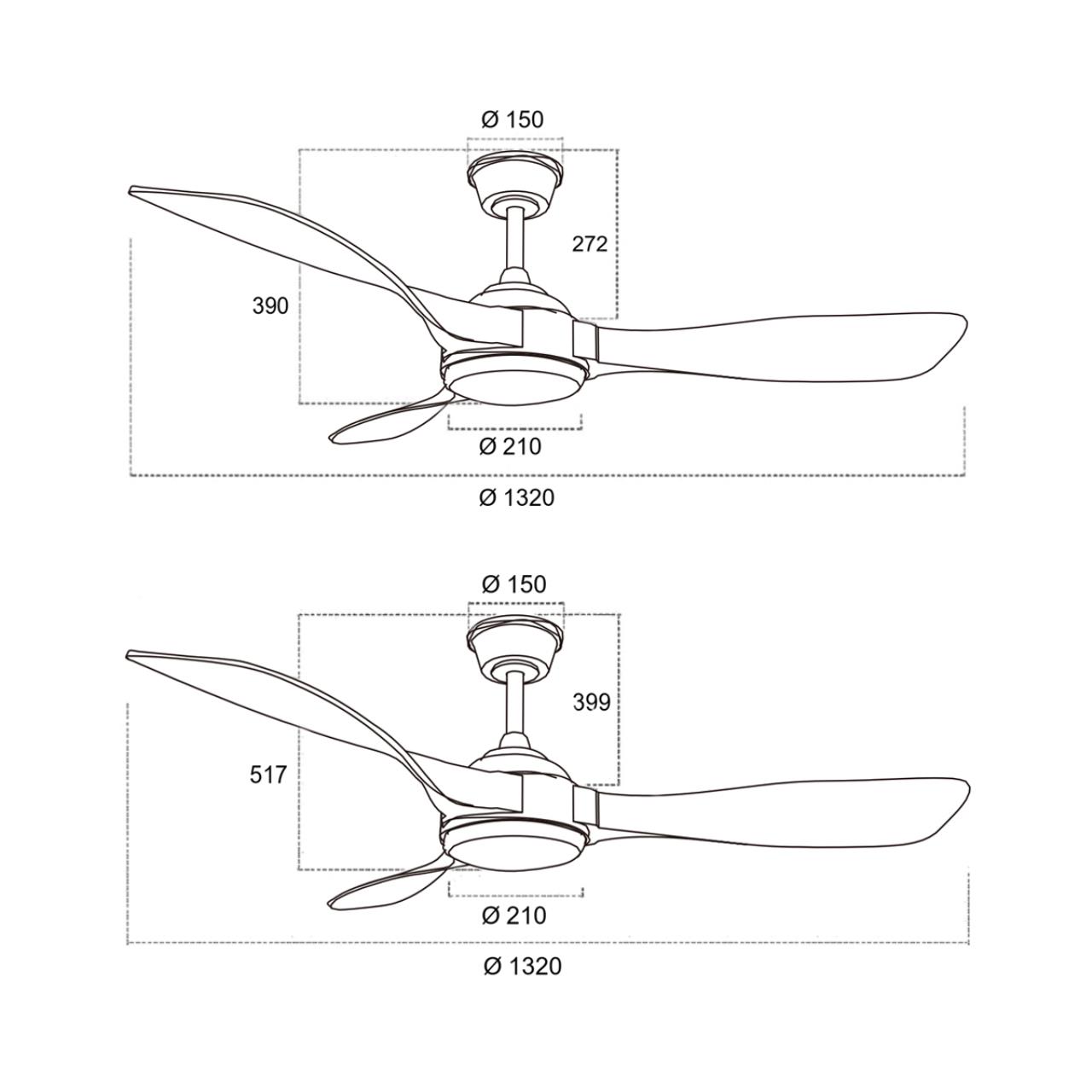 Потолочный светильник-вентилятор Sonex 7701/24L