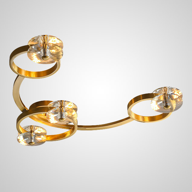 Потолочный светильник ADONICA ARCH L8 by ImperiumLoft