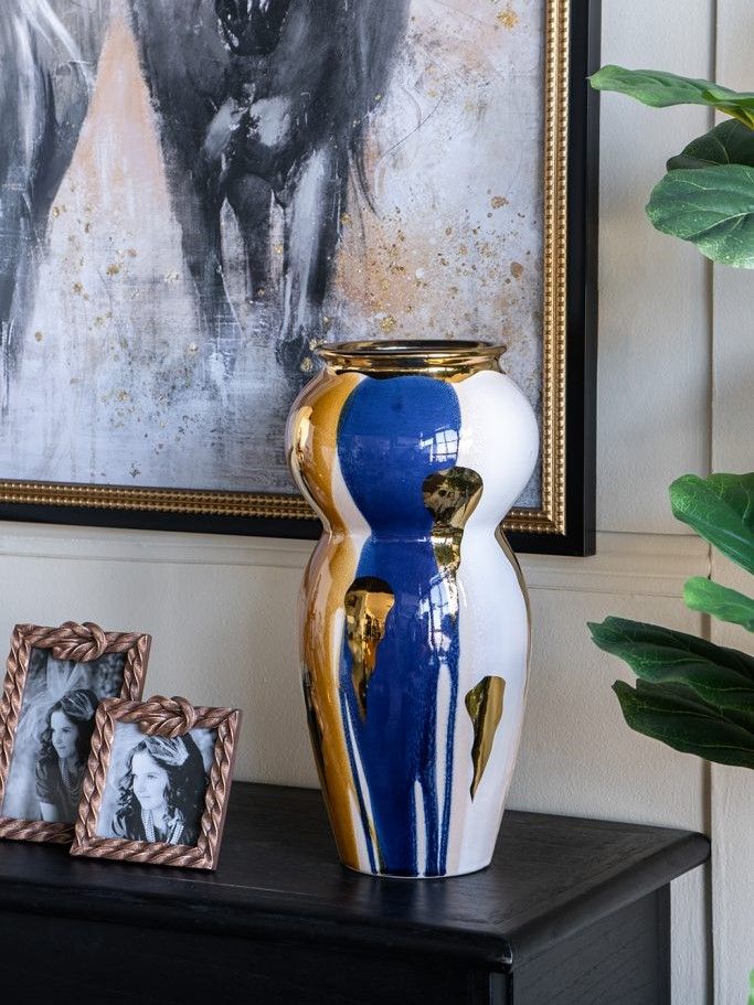 Ваза акцентная Glasar A61215