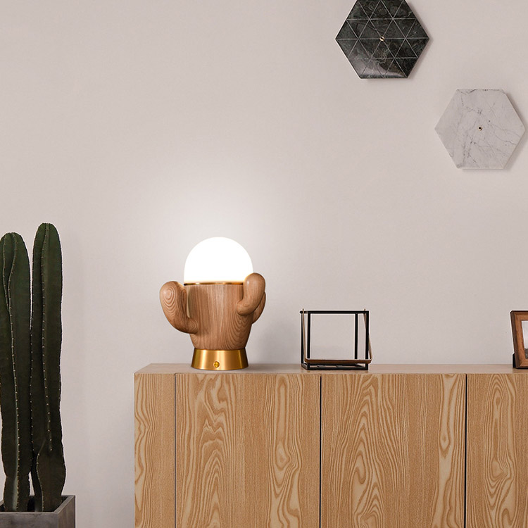 Настольная лампа TEXAS D35 Dark brown by ImperiumLoft