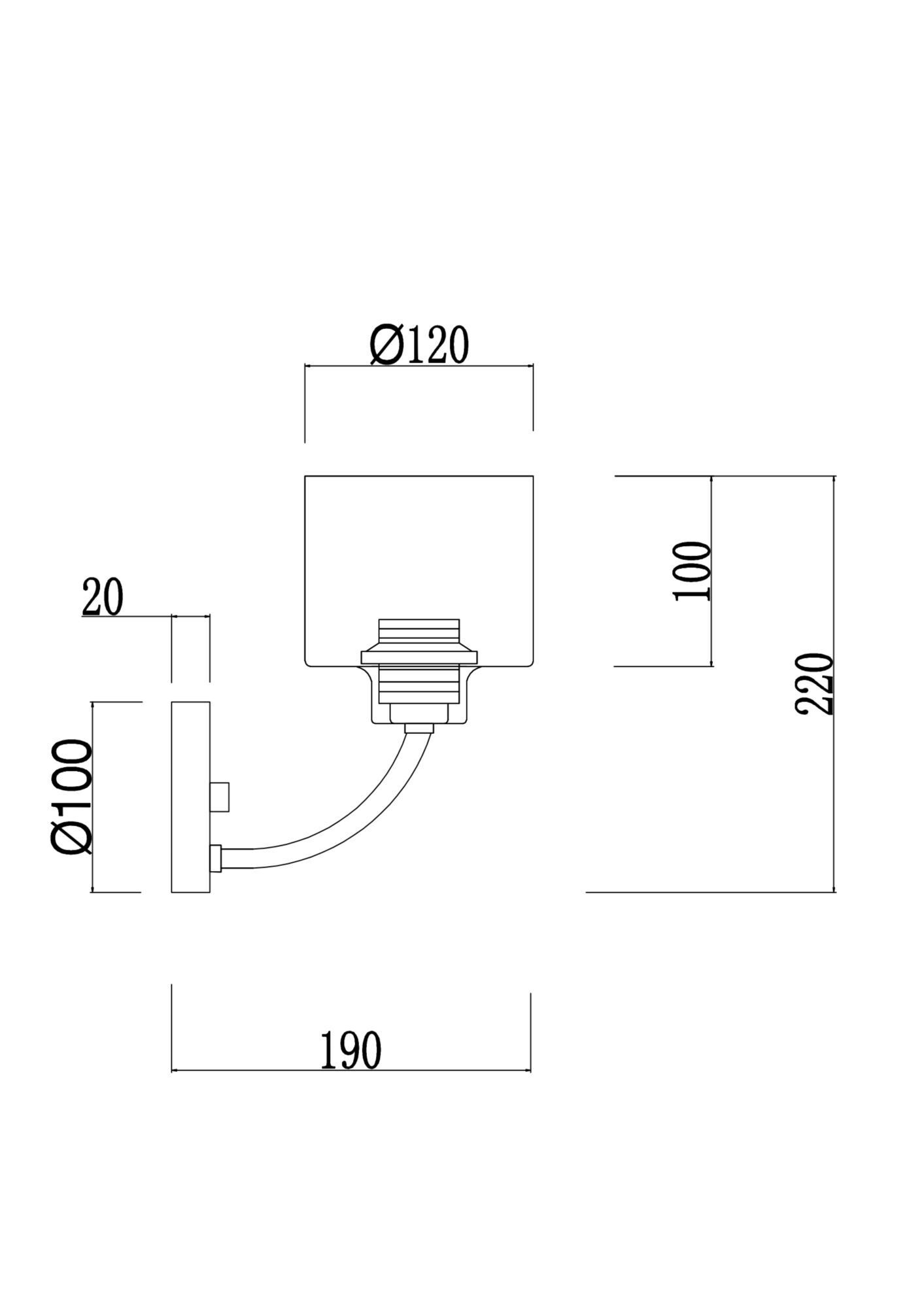Бра Freya FR5003WL-01B