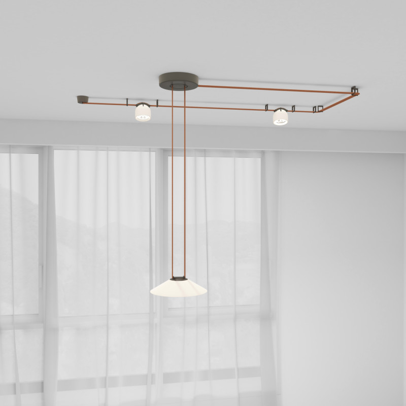 Трек-система Denkirs DK55SET02-01-BR