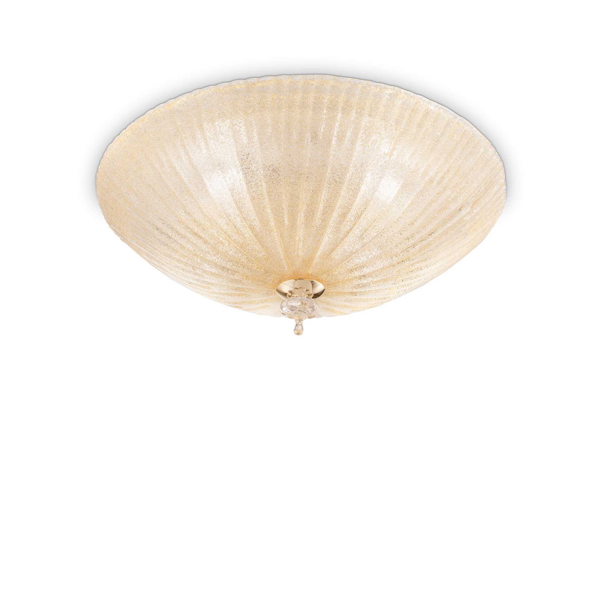 Потолочный светильник Ideal Lux SHELL PL4 AMBRA 140186