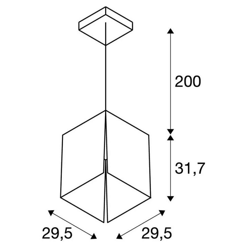 Подвесной светильник SLV 155960