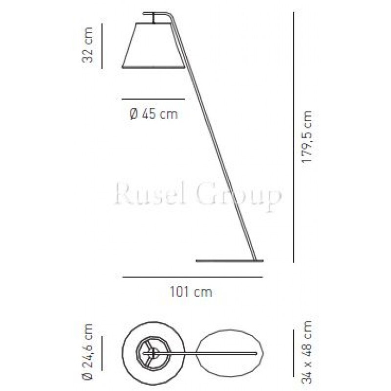 Напольный светильник Axo Light SUNSHADE PT