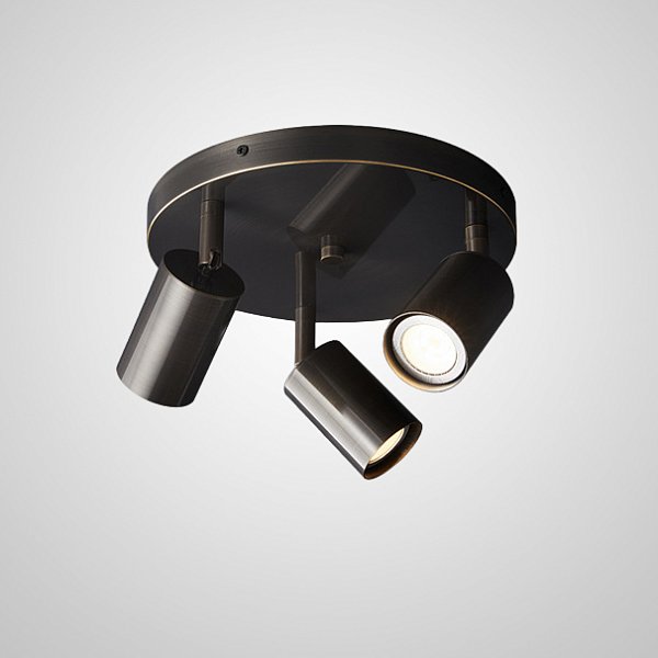Точечный светодиодный светильник SEDOR D25 Black by ImperiumLoft