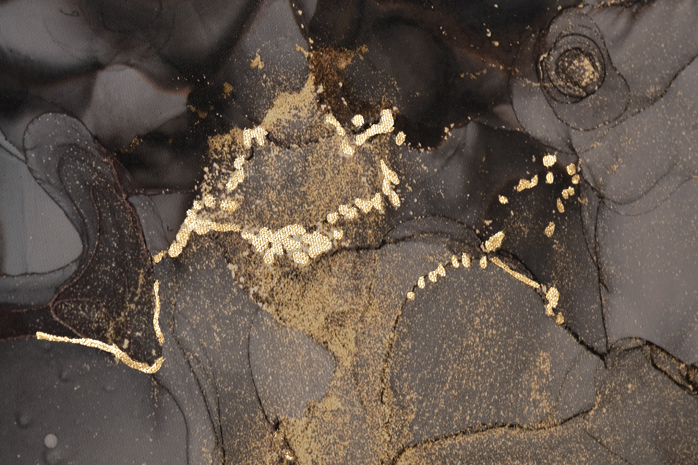 Постеры Мраморный дипти- в багете латунь Garda Decor 89VOR-MARBLE7/2