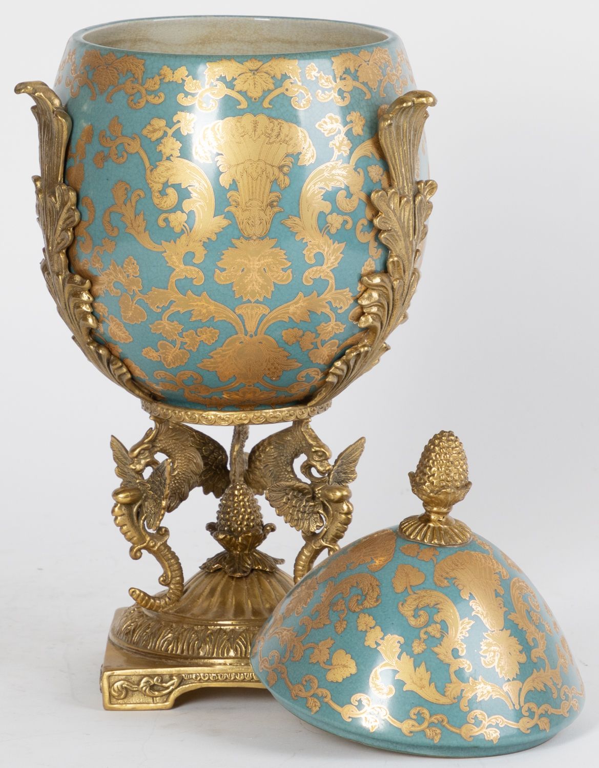 Шкатулка яйцо Glasar 31G0071/B747C/NB4199