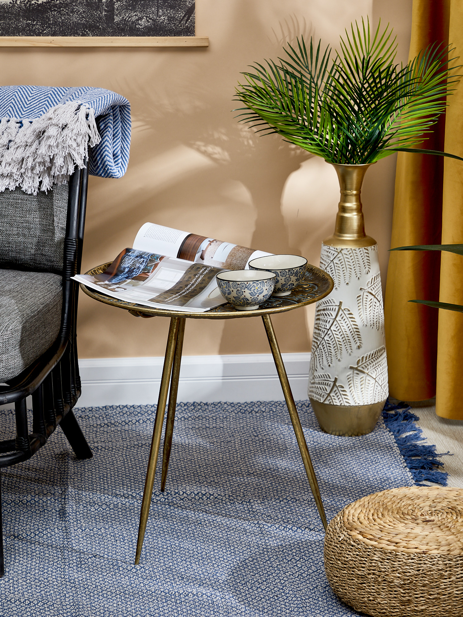 Столик интерьерный Эфиопия Glasar 57-247