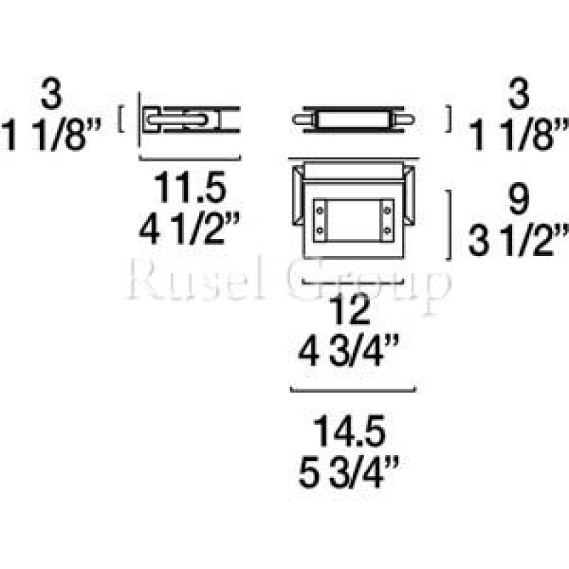 Настенно-потолочный светильник Leucos TRECENTOSESSANTAGRADI P-PL-120 PARETE SOFFITTO (ITRE)