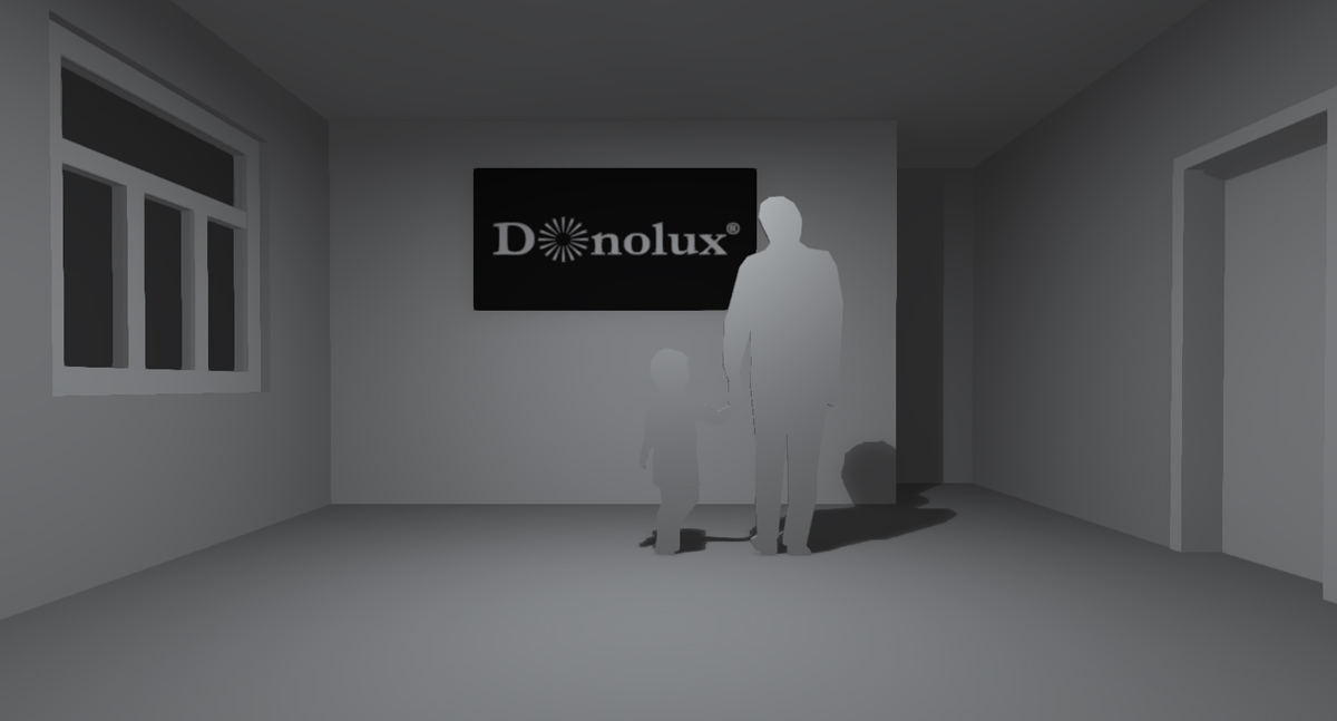 Светодиодный светильник для магнитного шинопровода Donolux DL18791/Brass 24W