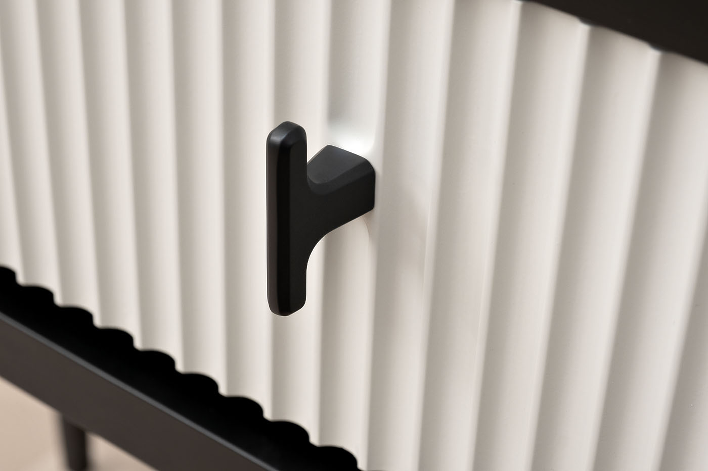 Консоль Este черно-серая Garda Decor GD-00006