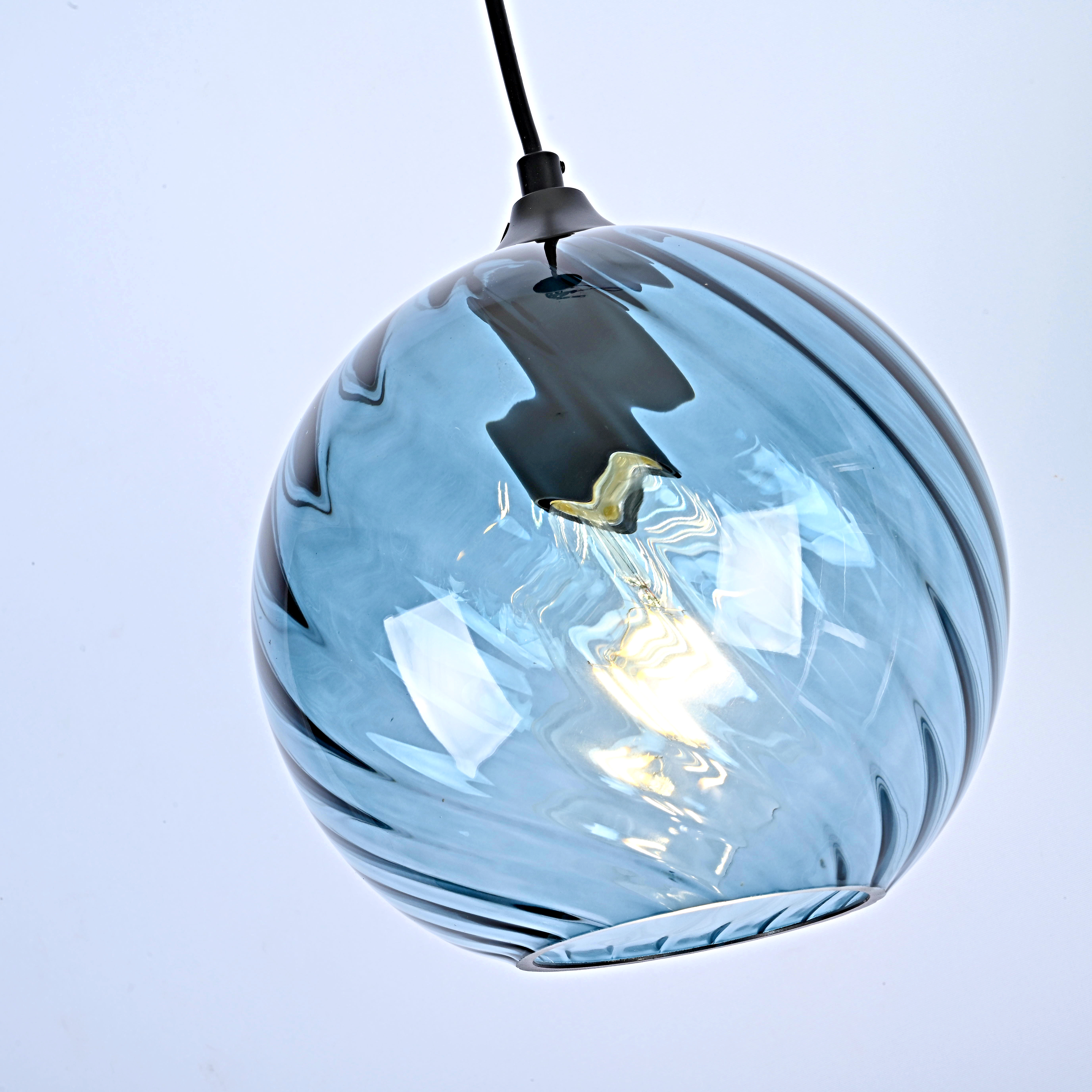 Подвесной Светильник Cl Rib B Blue By Imperiumloft