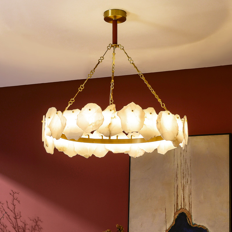 Кольцевая люстра MARBLE R by ImperiumLoft