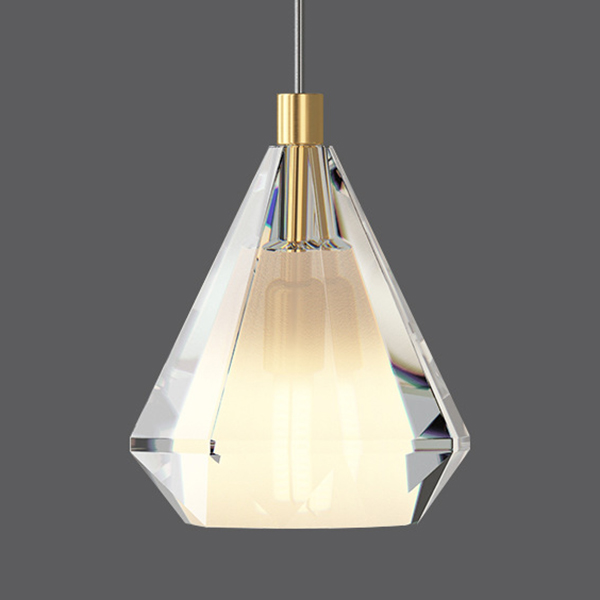 Подвесной светильник SOLDIS brass by ImperiumLoft