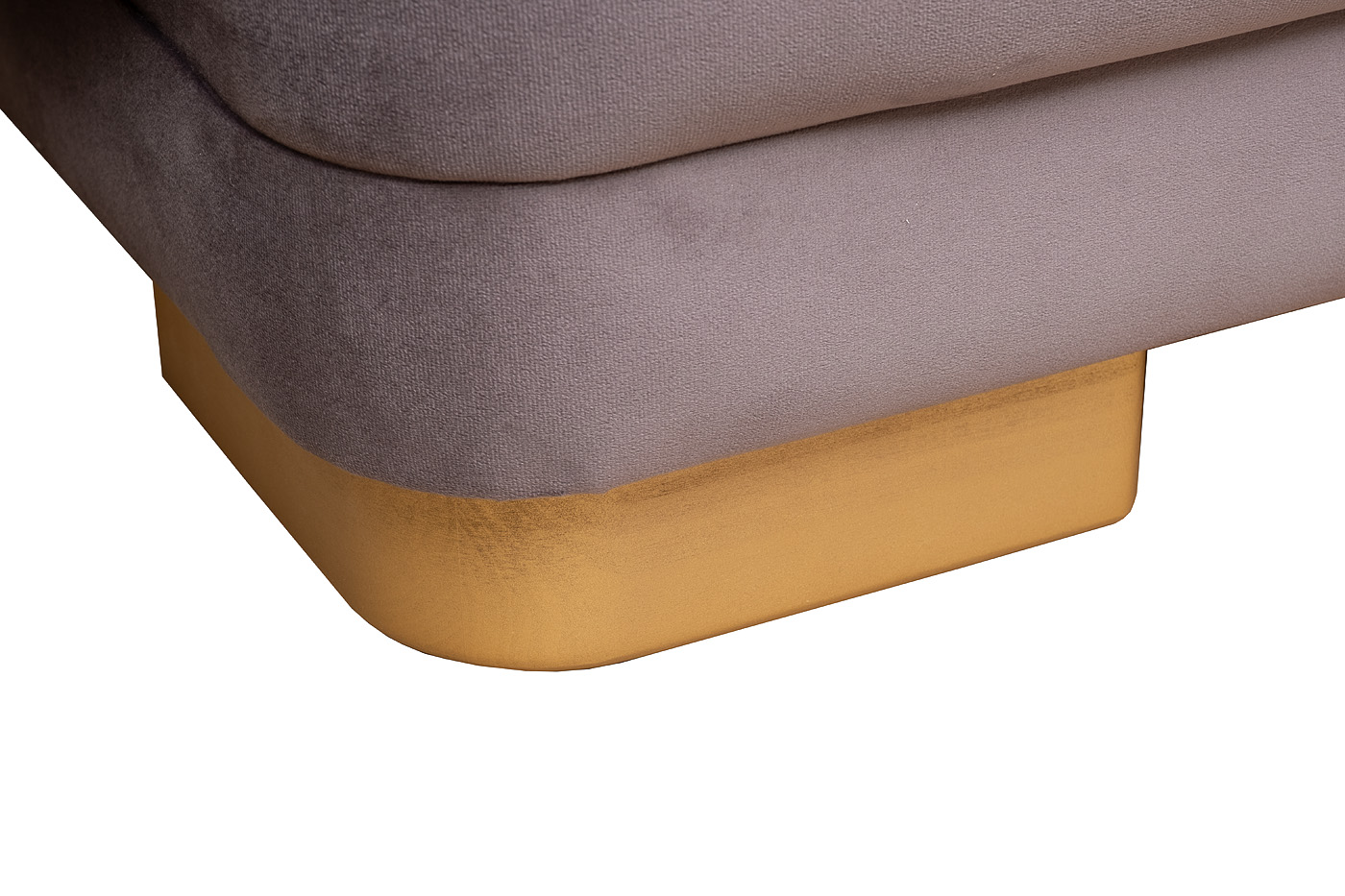 Кресло Palazzo велюровое серое Garda Decor PALAZZO-K-ROM504