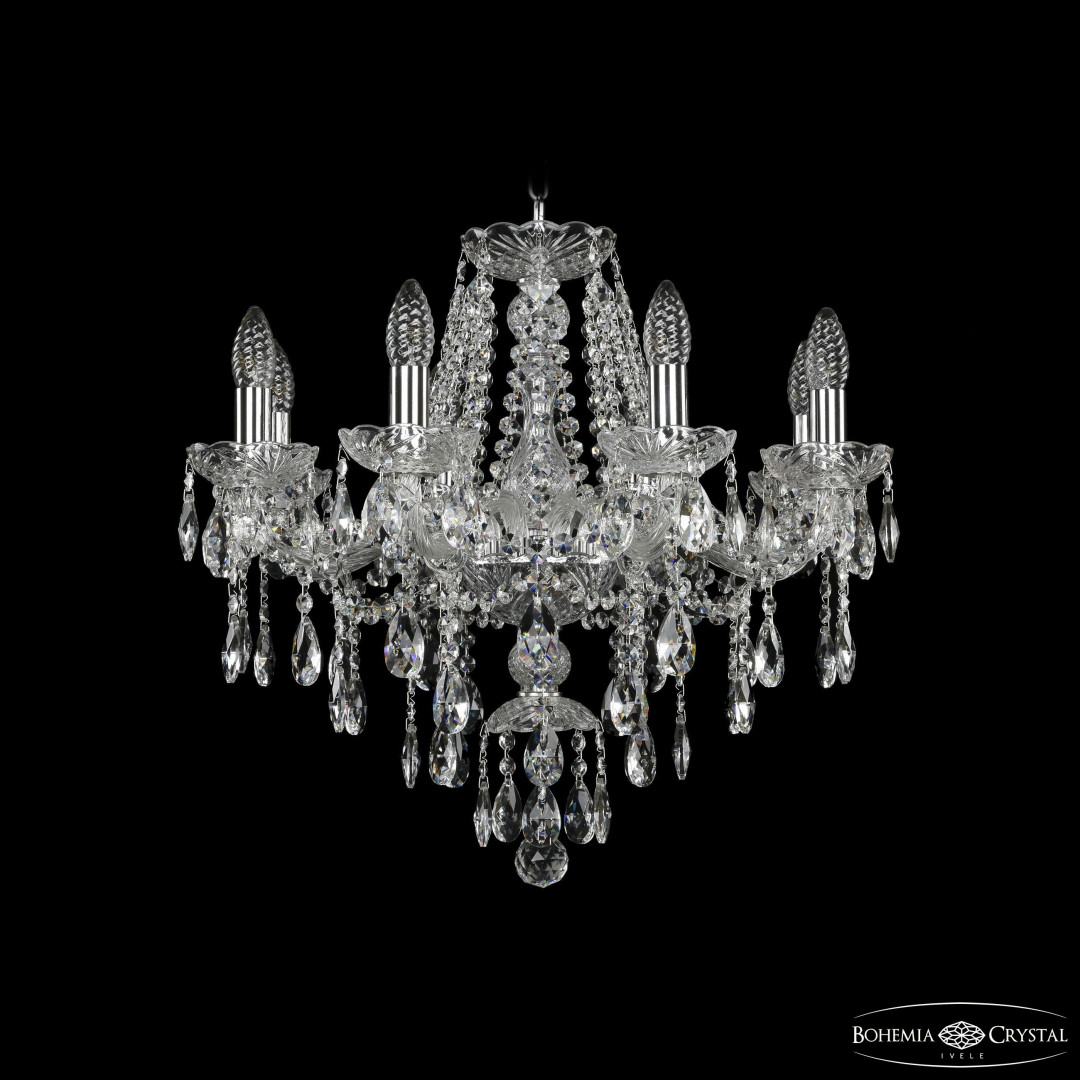 Люстра хрустальная 1415/8/200 Ni