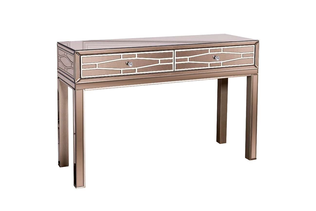 Консоль зеркальная с ящиками Garda Decor KFG038