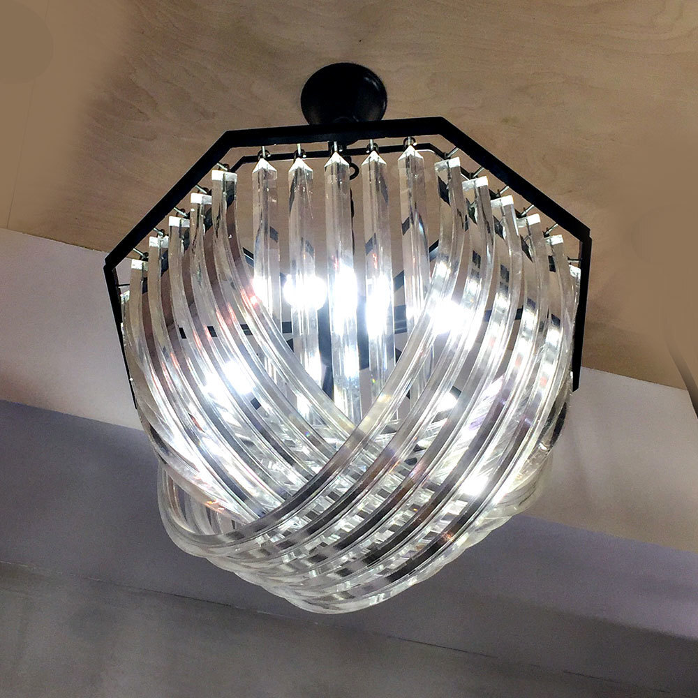 Люстра Delight Collection Murano 5 black