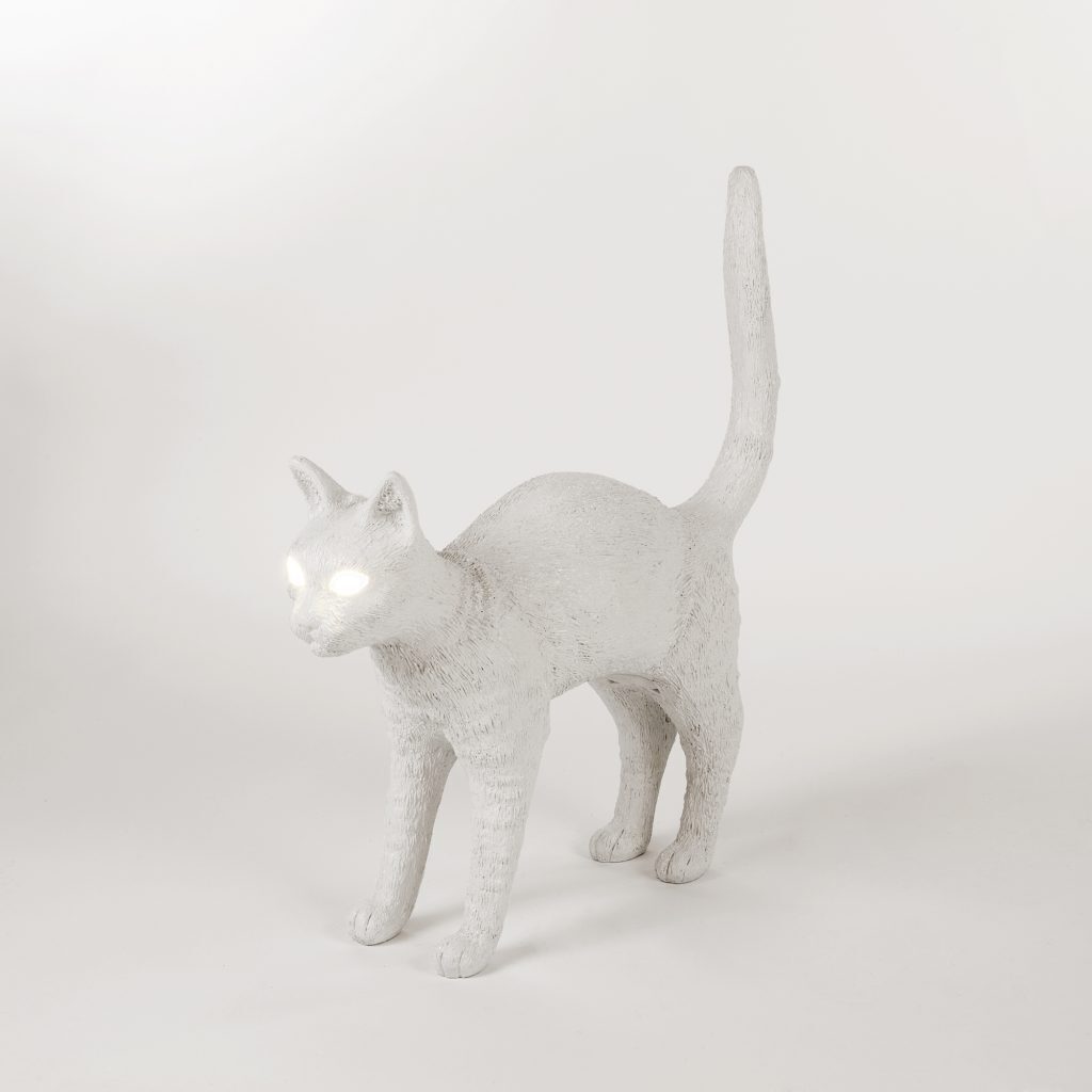 Настольная лампа Seletti Jobby The Cat White 15040