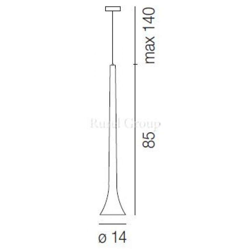 Подвесной светильник Vistosi SISSI SP