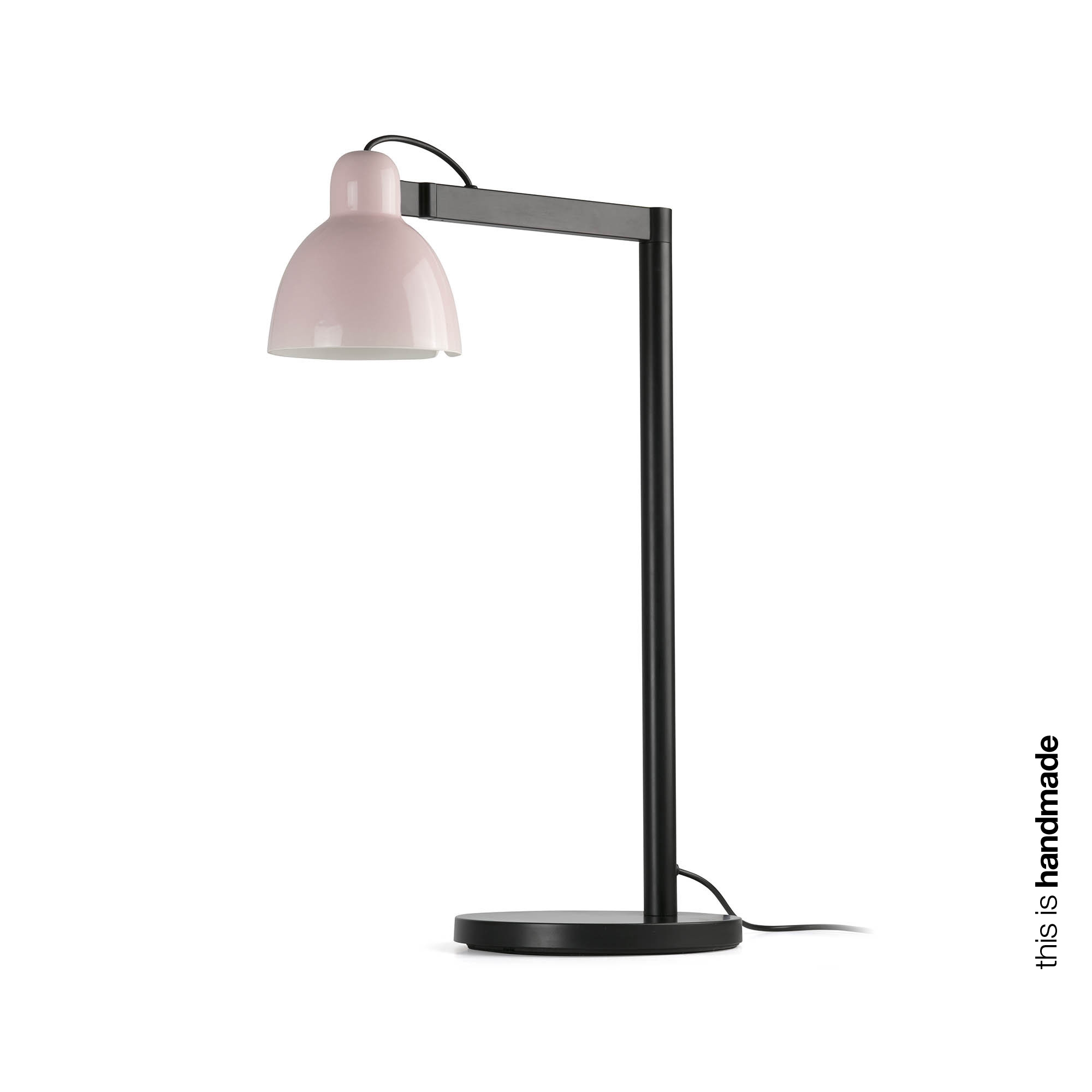 Розовая настольная лампа Venice 1xE27 Faro