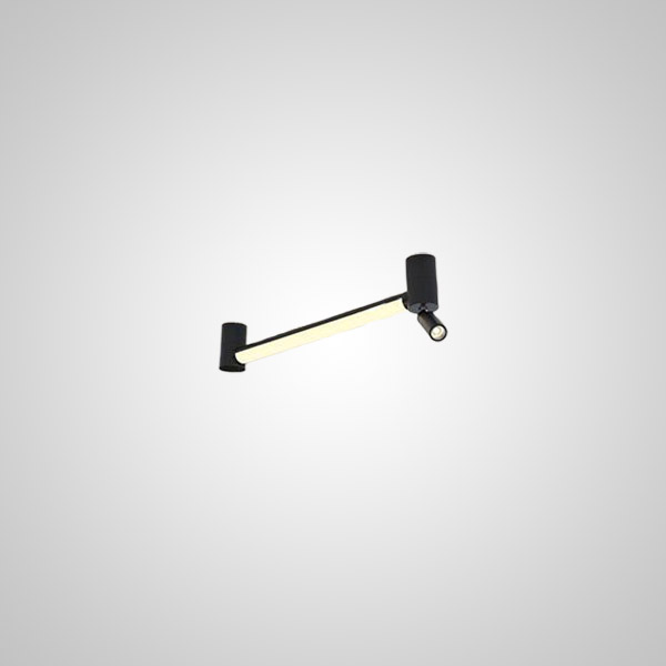 Потолочный светильник FORCE B L60 Black by ImperiumLoft