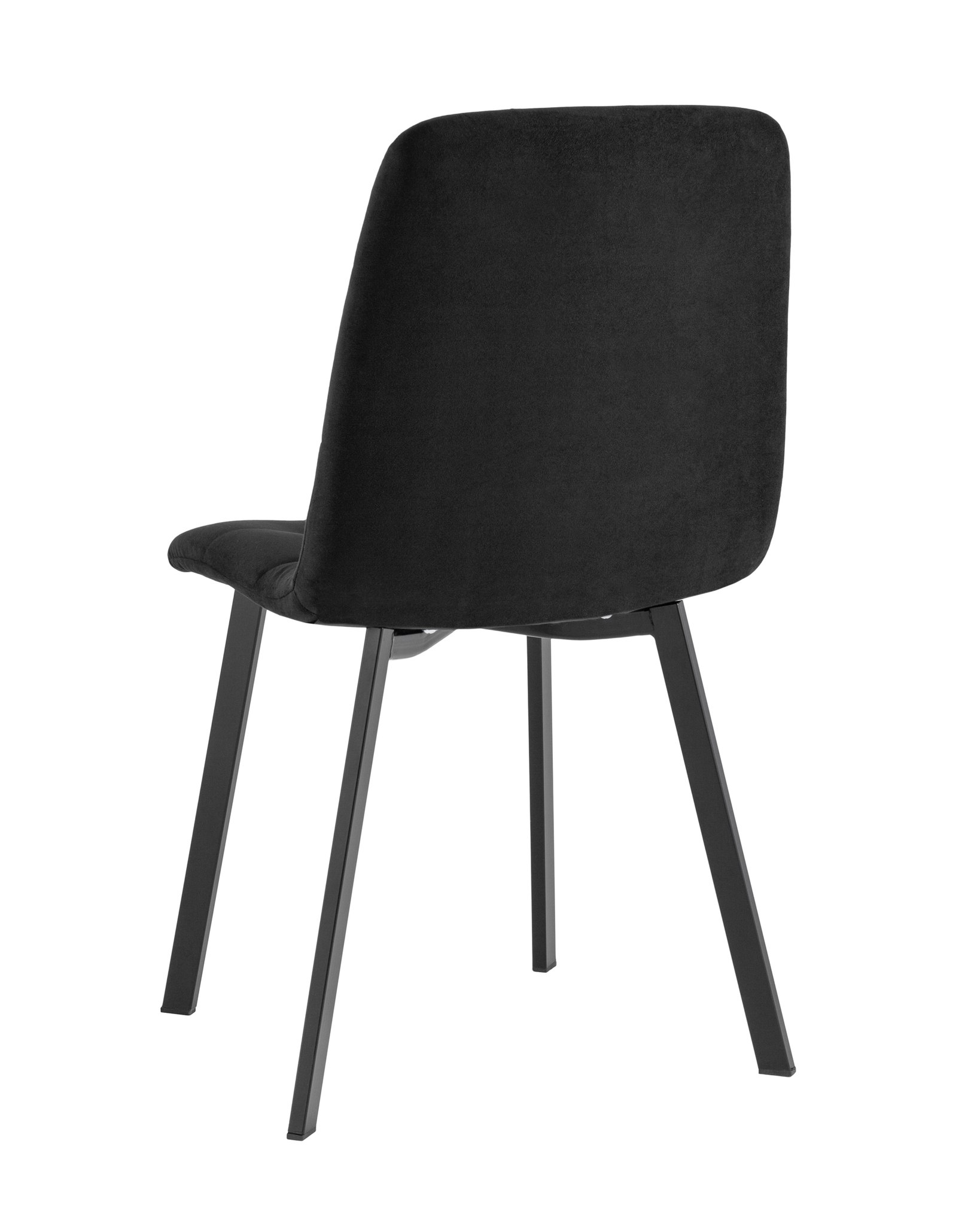 Стул Oliver Square велюр черный Stool Group