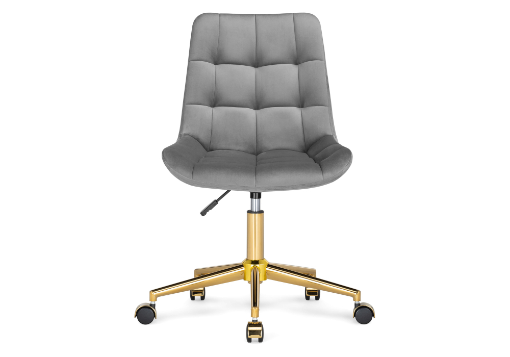 Стул Woodville Честер темно-серый / золото 533180