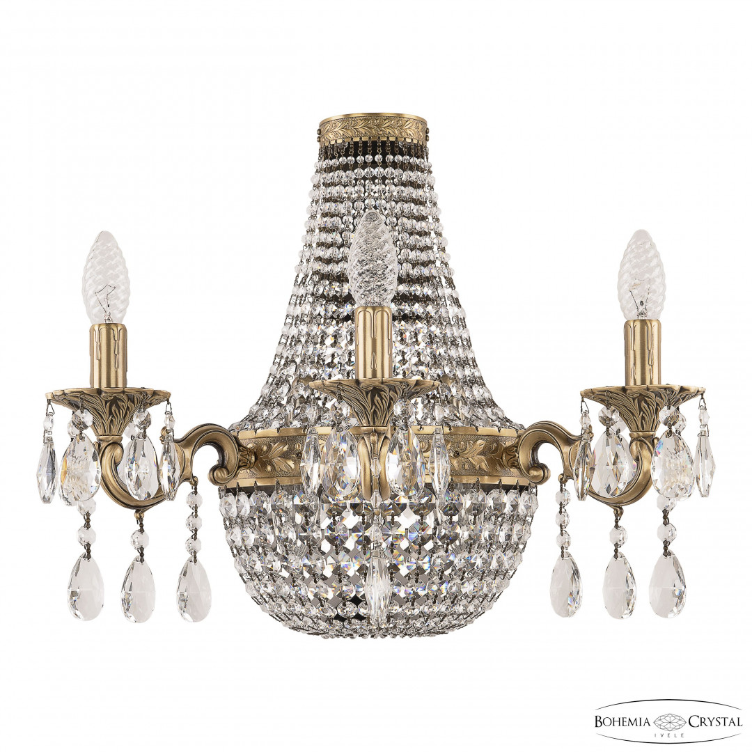 Бра хрустальные 2211H201B/3/47IV FP Bohemia Ivele Crystal