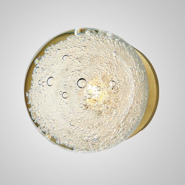 Бра LEROY ONE WALL Brass by ImperiumLoft