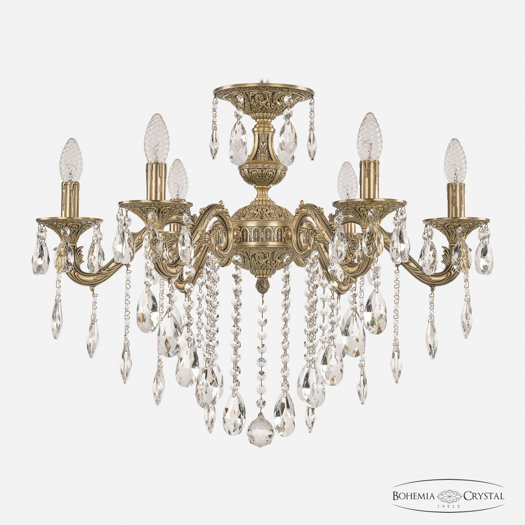 Люстра бронзовая с хрусталём 71202/6/210 B FP