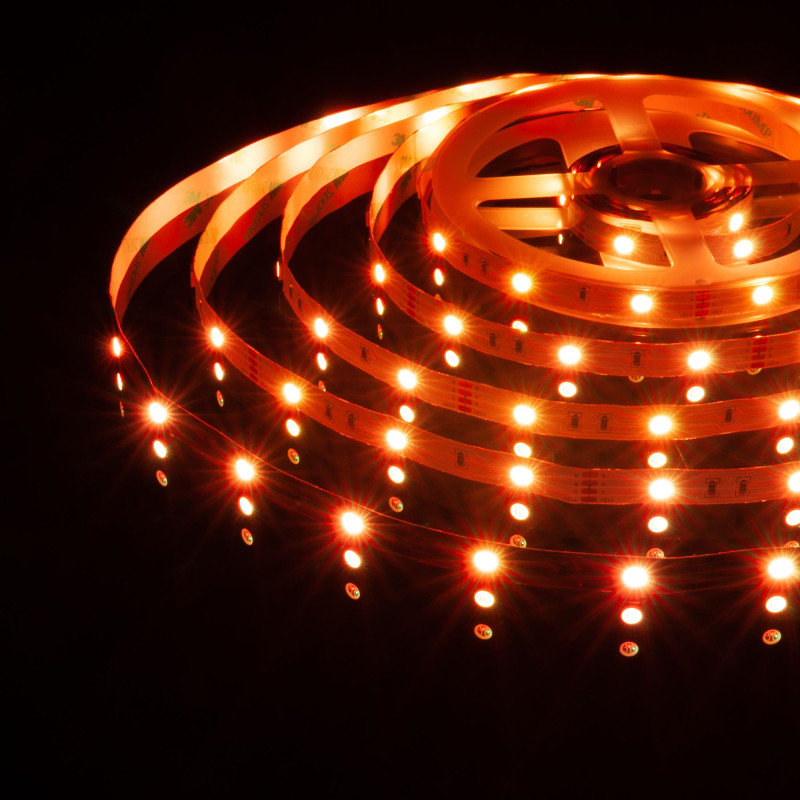 Лента Elektrostandard 5050/30 LED 7.2W IP20 [белая подложка] мультиколор
