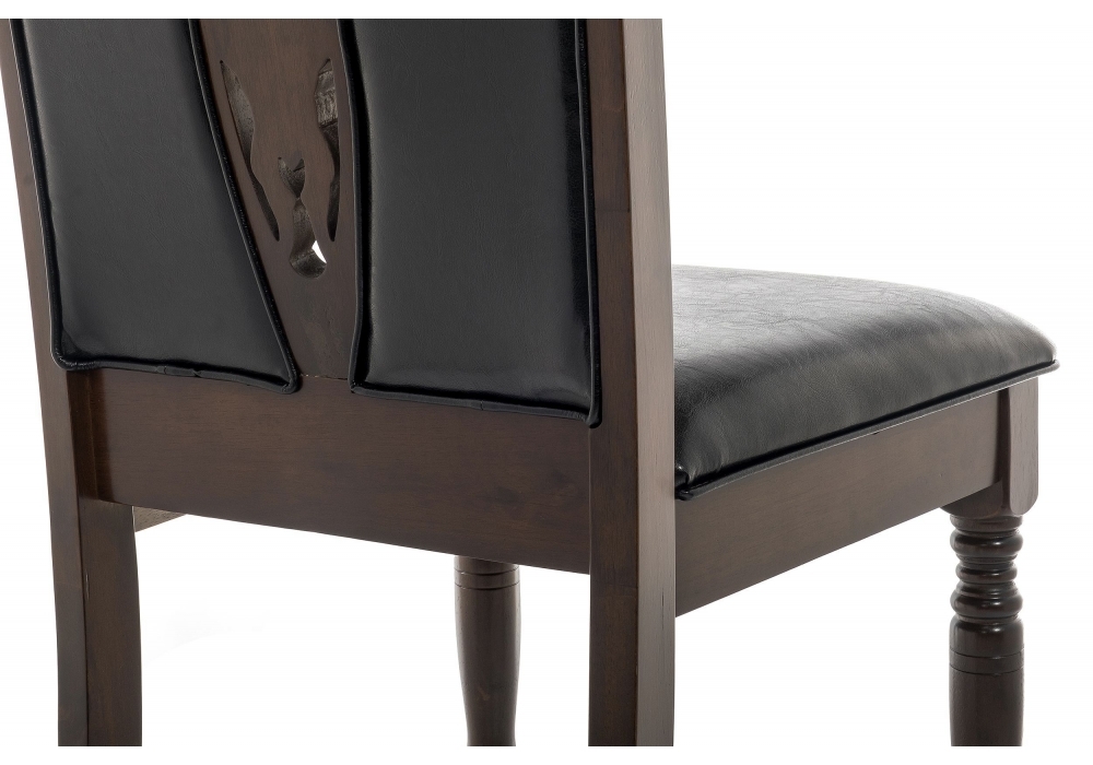 Стул деревянный Woodville Gala dirty oak / black 11420